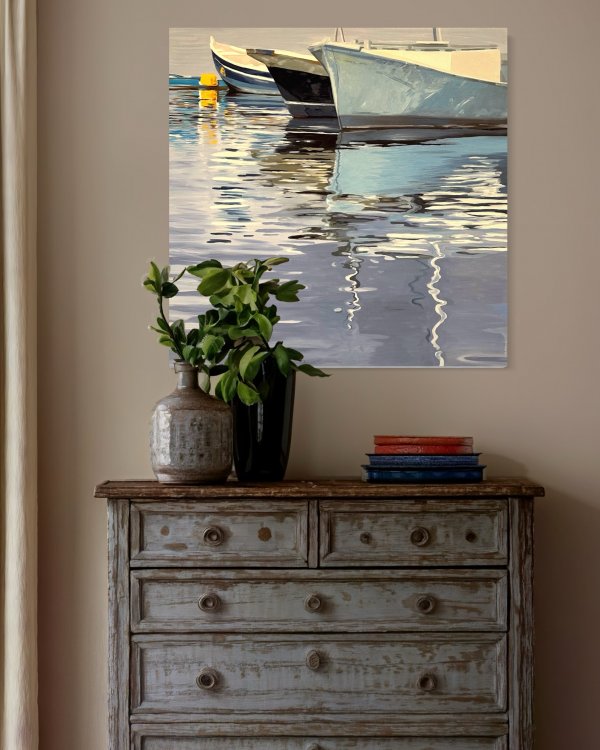 Reflection of Boats