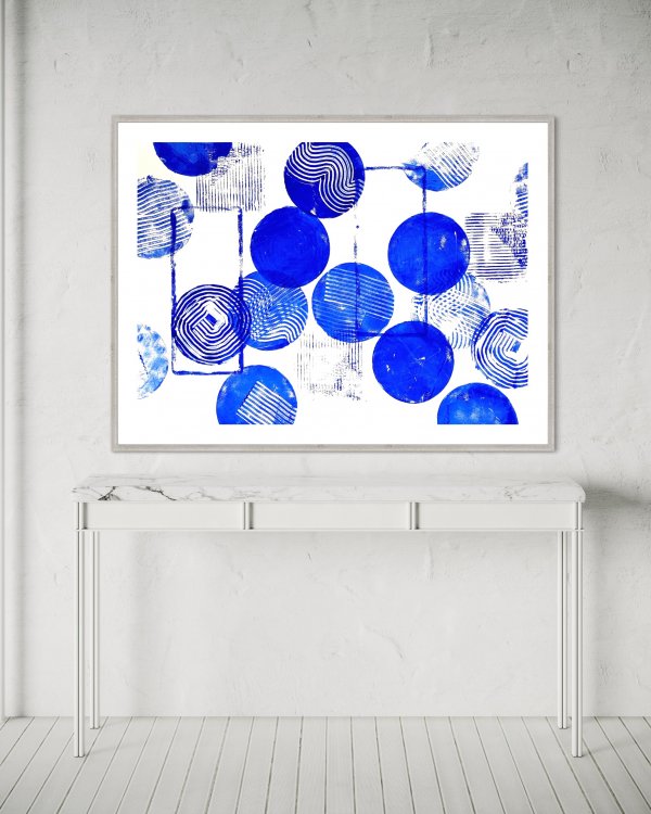 Blue Abstract