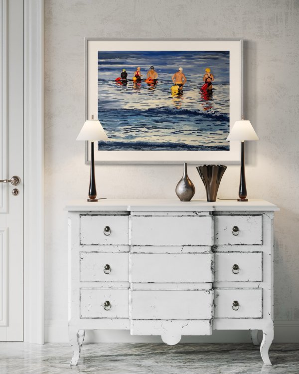Swimmers in the Sea
